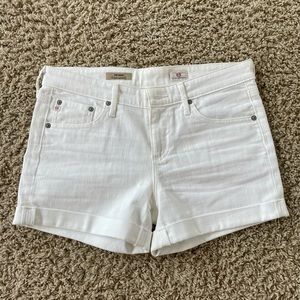 AG Jeans Hailey Shorts Ex-boyfriend Roll-Up